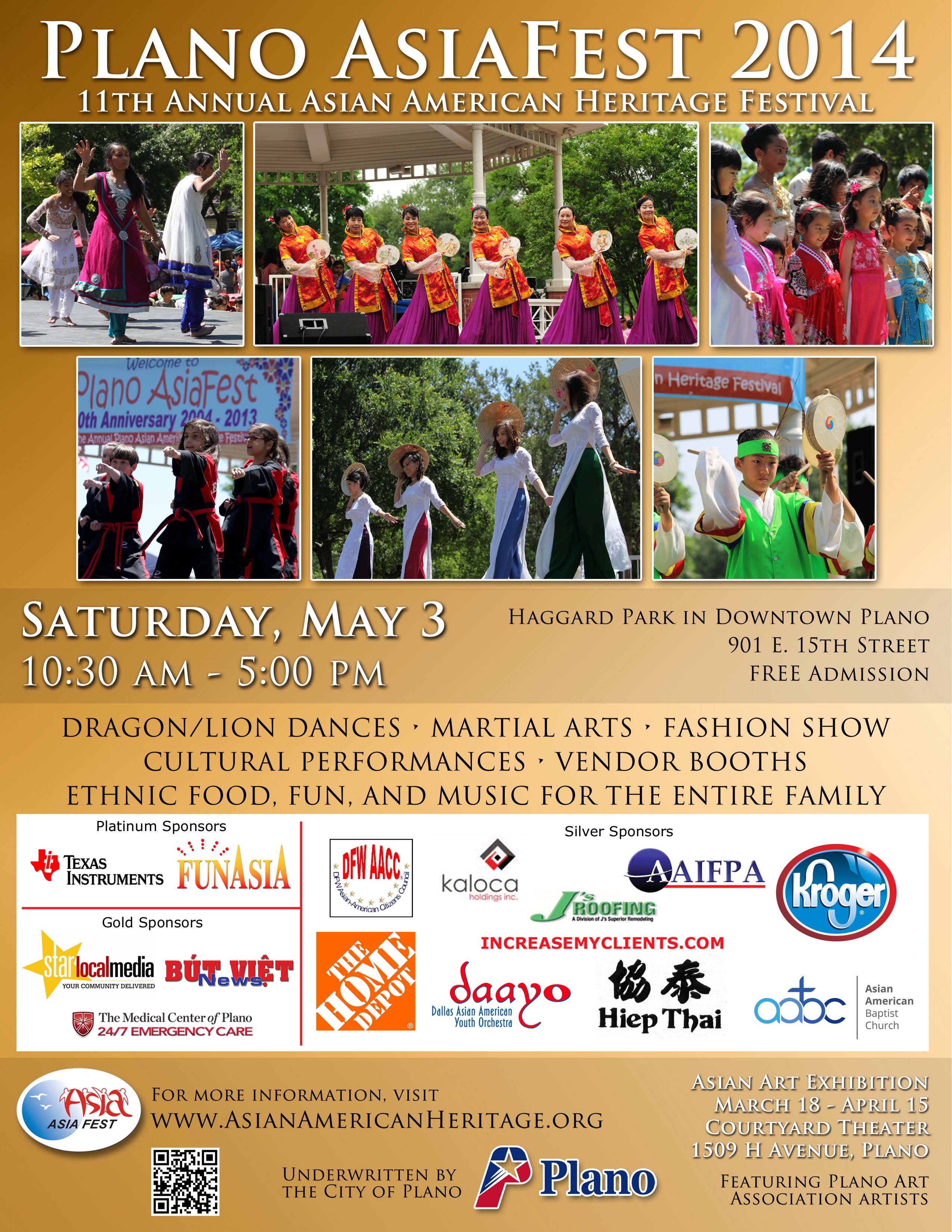 Celebrating Asian American Heritage Foundation AsiaFest Plano
