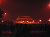 China: Beijing - Tiananmen Night