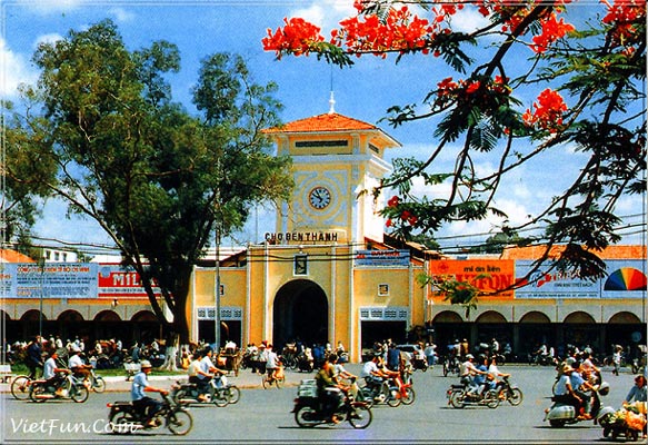 Viet Nam: Saigon - The BenThanh Market